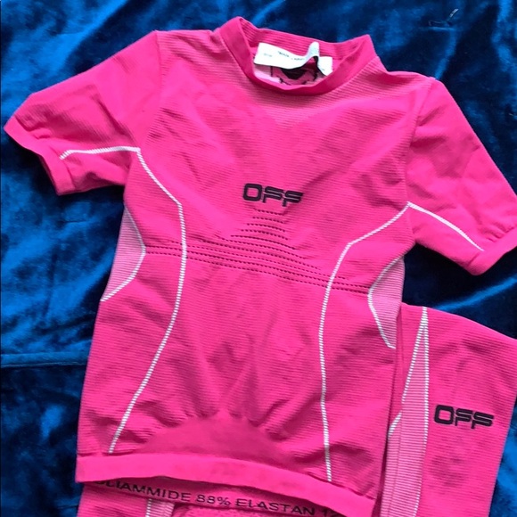Off-White Other - Off-WHITE Pink Active Set